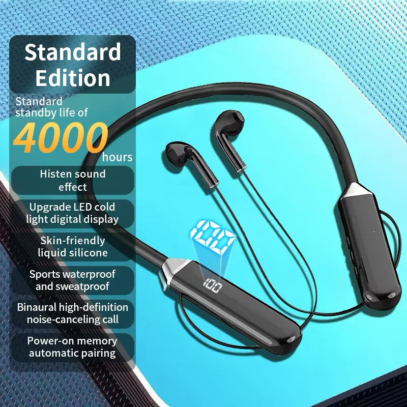 New Sport Wireless Headphone Neckband Earphone audífonos bluetooth inalámbrico freeshippings items ear buds for xiaomi huawei