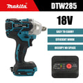 Makita DTW285 Tools Impact Wrench Machine Brushless Cordless Electric High Torque Rechargable For 18V - View 8 | SAMAG