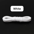 1Pair Waxed Cotton Shoelaces Waterproof Leather Shoelace Sneakers Boots Flat Laces for Shoes Accessories 70/90/120/150cm