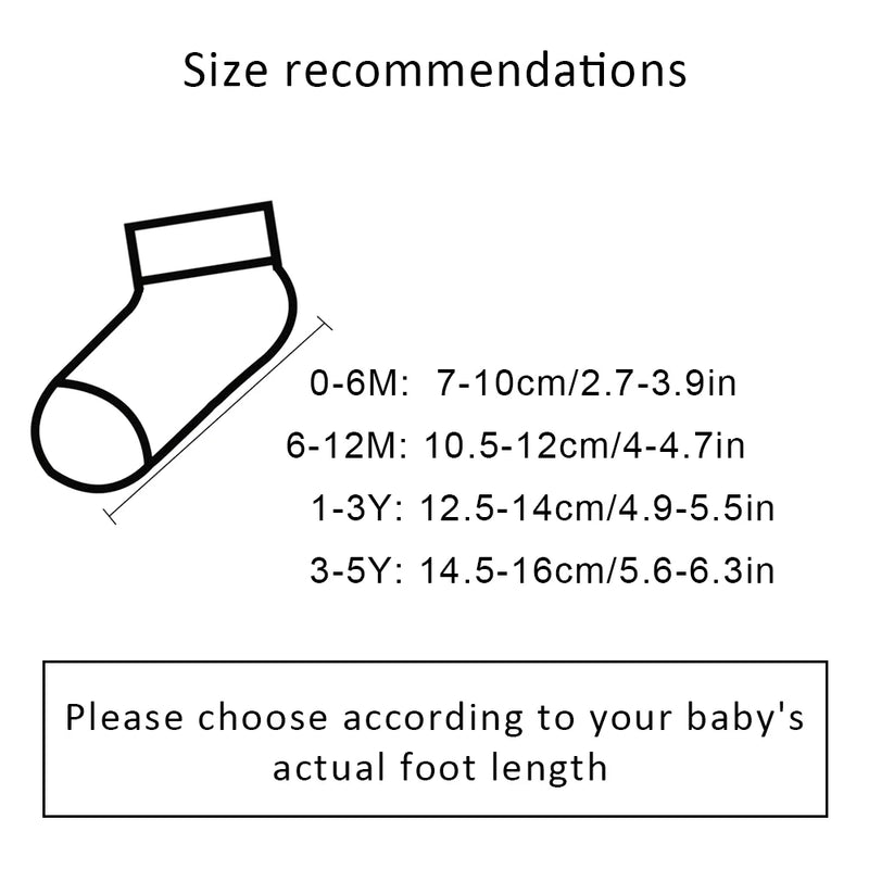 5/10pairs Baby Socks Toddler Low-cut Ankle Socks Cute Cartoon Bear Pattern Socks Boys and Girls aged 0-5 all season collection
