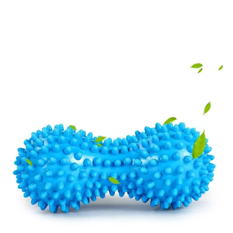 PVC Peanut Needle Ball Massage Point Grip Ball Tip Nail Fascia Yoga Ball Fitness Ball Inflatable Hedgehog Ball Waist Foots Yoga