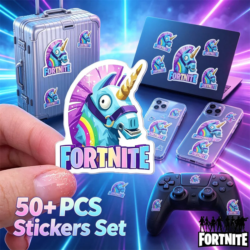 Fortnite Battle Royale Stickers Waterproof PVC Vinyl - View 6 | SAMAG