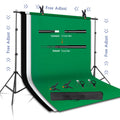 SH Photography Background Stand Kit With Adjustable Stand Support System Backdrops For Photo Studio Chromakey Green Screen Frame