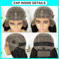 16" Full Lace Twisted Braided Wigs for Black Women Synthetic HD Lace Front Braids Wigs with Baby Hair Natural Lace Braiding Wigs