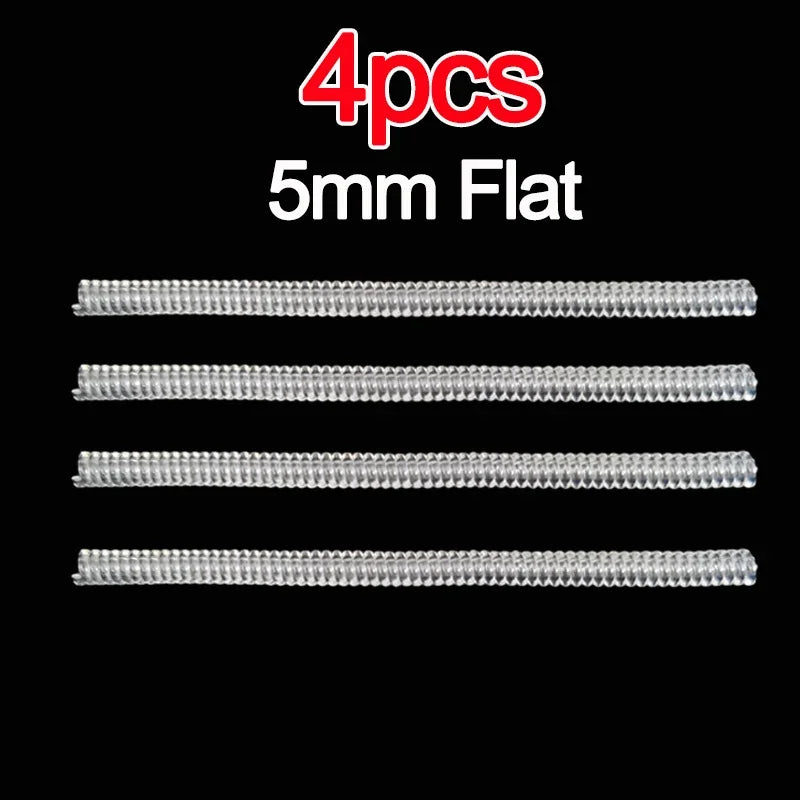 1/4pcs Ring Size Reducer Tools Spiral Spring Based Rings Adjust Invisible Transparent Tightener Resizing Tool Jewelry Guard