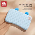 AIBEDILA Infants Washable Pillow Toddlers Soothing Bean Sleeping Pillows 0-6Y Kindergarten Cartoon Memory Silicone Cotton Pillow