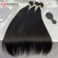 10-30 Inch Bone Straight Human Hair Weave Bundles 12A Brazilian Natural Color Remy Human Hair Extension 1 3 4 Bundles Weft
