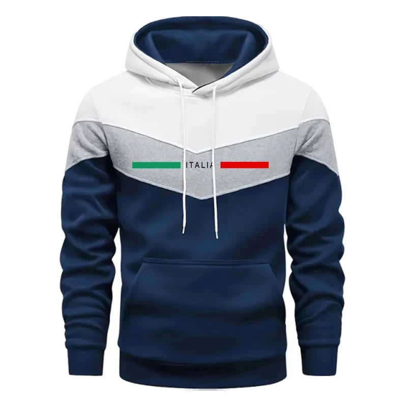 Casual Mens Tracksuit Print Sweatshirts Outdoors Fitness Sports Jogging Clothing Warm Single Piece Hoodie - View 8 | SAMAG