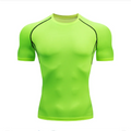 New Men Body Shapers Fitness Elastic Abdomen Tight Fitting Short Sleeve Shirt Tank Tops Shape Underwear Slimming Boobs Shaping