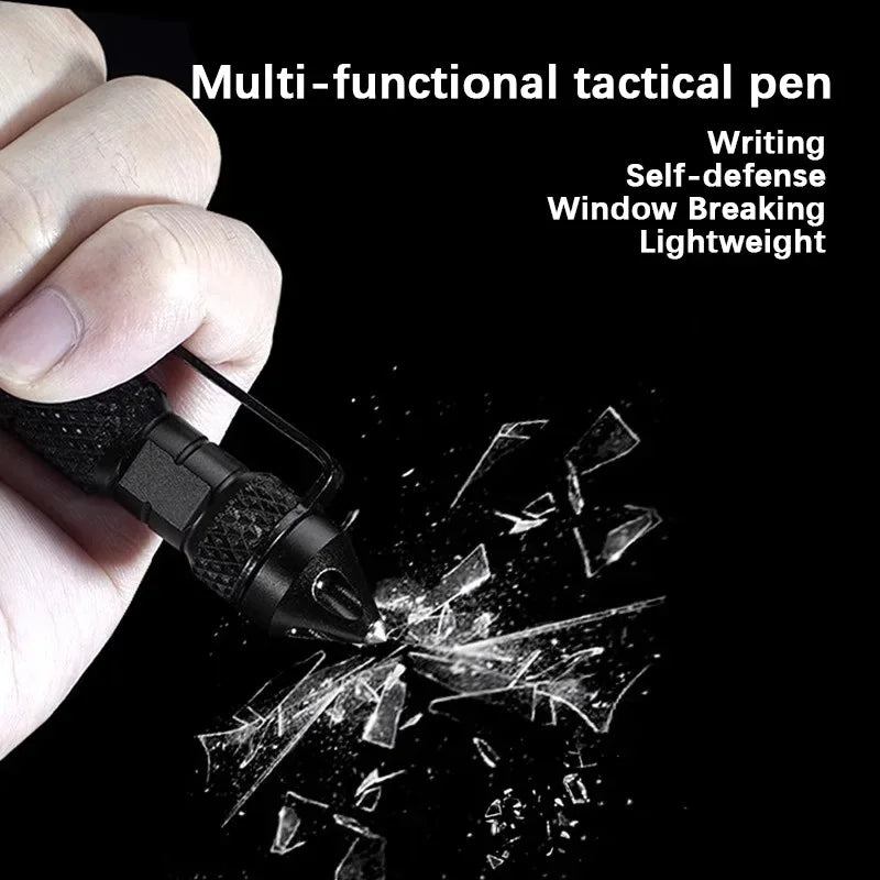 Multi Function Tactical Pen Quality Steel Non Slip Portable Self Defense Aluminum Glass Breaker Survival Tool Multipurpose Pen