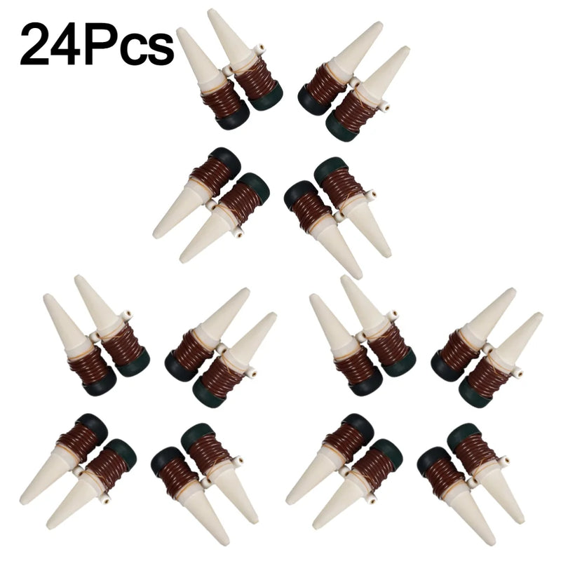 8-24Pcs Self-Watering Probes Automatic Drip Watering System Water Drip Irrigation Kit Watering Supplies Plant Irrigation Device