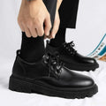 Business Office Formal Wear Casual Lace Up Men's Shoes Spring and Autumn Fashion New Breathable Anti Slip Men's Shoes 2026