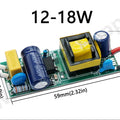 LED Driver 220V LED Power Supply 1-3W 4-7W 8-12W 15W 18W 24W 25W 30W 36W 300mA with Built-In Transformer Module LED Driver Board