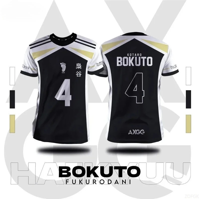 Haikyuu Fukurodani Bokuto Anime Men T-Shirts Summer | SAMAG