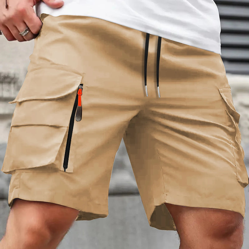 UETEEY Summer Casual Cargo Shorts Men Outdoor Travel | SAMAG