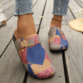 Spring/ Autumn Elegant Color Blocked Street Casual Mueller Shoes Fashionable Hot Selling New Comfortable Plus Size Women's Shoes