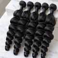 26 28 30 32 Inch Loose Wave Bundles Human Hair 16A Unprocessed Quality Virgin Raw Hair Brazilian 2 3 4 PCS Loose Deep Wave Human Hair Bundles Extensions