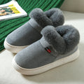 Winter Women Shoes Casual House Shoes For Men 2026 Outdoor Warm Cotton Shoes For Women Indoor Plush Padded Slippers Female