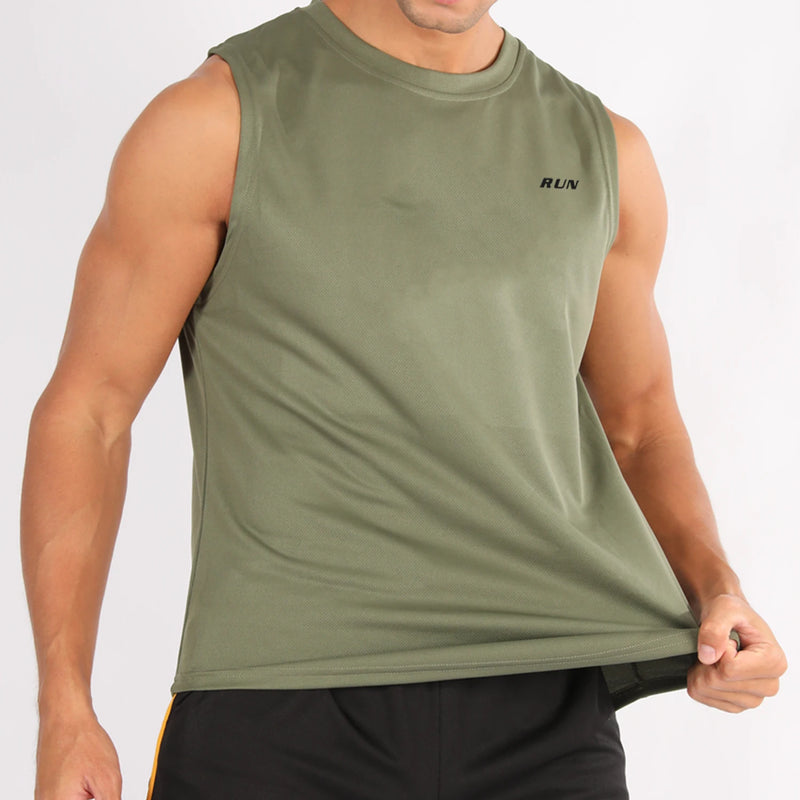 Men's Summer Fitness Vests, Fitness Training Clothes, Speed Fitness, Loose Sleeveless Shirts, Men's Fashion Basketball Vests
