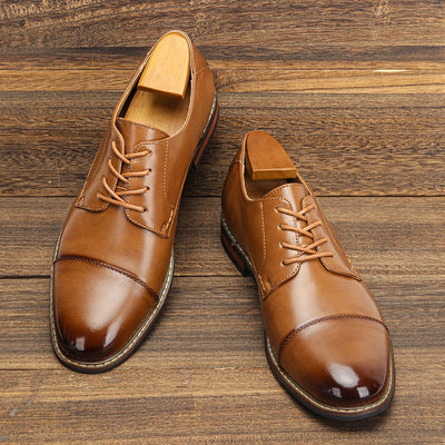 Men's Dress Shoes Fashion Comfortable Brand Leather | SAMAG