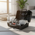 Dumbbell Set with Storage Case Chrome-Plated | SAMAG