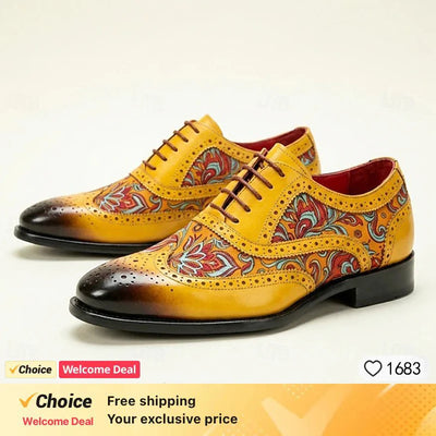 Ostrich leather pattern men's genuine formal wear | SAMAG