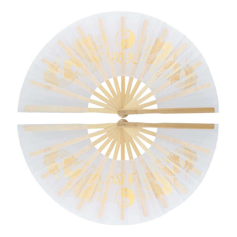 Tai Chi Fan Bamboo Kung Fu Martial Arts 34 Centimeter | SAMAG