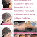 40 50 Inch Water Wave Burmese Curly Lace Front Wigs 13x4 13x6 HD Deep Wave Lace Frontal Wig 7x5 Glueless Human Hair Wigs For Women 300% High Quality Real Virgin Hair Wig