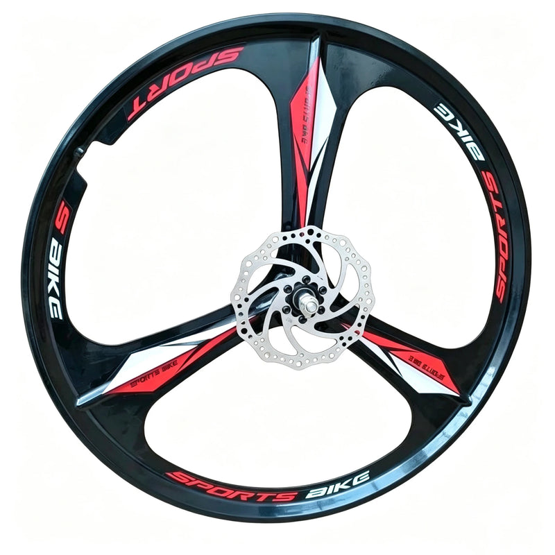 21 Speed Integrated Wheel Bicycle Wheel Set Wheel Hub 20/22/24/26 Inch Mountain Bike Disc Brake Magnesium Alloy Wheel