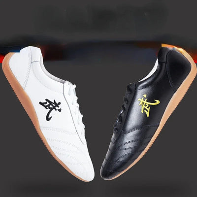 Men Woman Genuine Leather Wushu Tai Chi Kungfu Glamorous | SAMAG