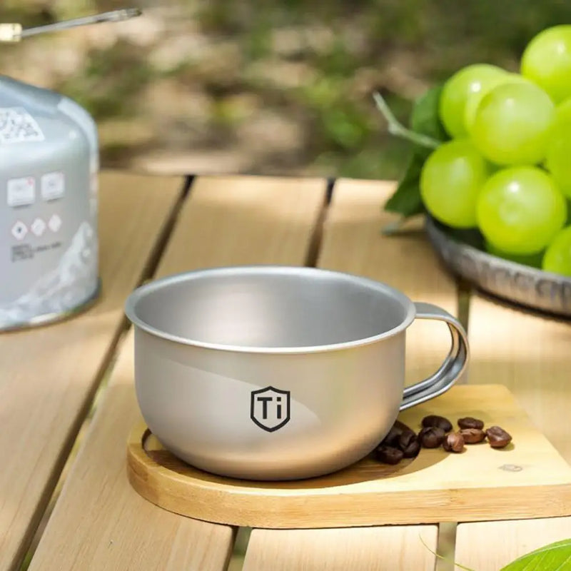 MINI Camping Water Cup Portable Tea Coffee Cup Outdoor Kitchen Equipment Mountaineering Cups 80/220ml