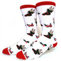 2025 New Men Christmas Socks New Year Funny Snowflake Beer Santa Claus Elk Snow Cotton Happy Socks Men Cartoon Women Sokken