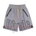 Style RHUDE Men's Casual Shorts Hip Hop Elastic Waist | SAMAG