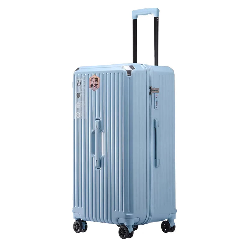 COLENARA Women's Suitcase Large Capacity Trolley Case Cart Style Travel Bag 24"26"28"30"32 Inch with Wheels Rolling Luggage