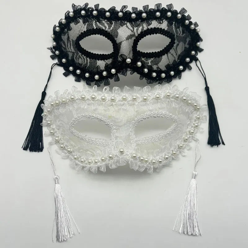 Party Mask Fringe Cosplay Mask Masquerade Ball Mask High Quality For Festival Prom Celebration