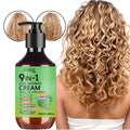 GSWP 9-In-1 Curl Styling Cream，with Rosemary, Batana Oil, Castor Oil, Keratin & Biotin.100ml/200ml