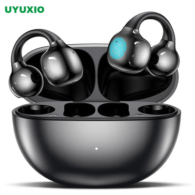 UYUXIO BT 5.4 Clip on Earbuds Wireless Open Ear Headphone | SAMAG