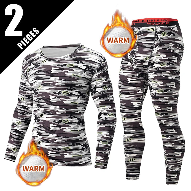 2-Piece Men's Warm Suit For Autumn And Winter Youth Fashionable Plus Size Comfortable Casual Sports And Trendy Interior