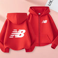 New Children's Sport - style Zipper Hooded Sweatshirt - View 9 | SAMAG