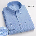 Spring and Autumn Men's Pure Cotton Long sleeved Shirts | SAMAG