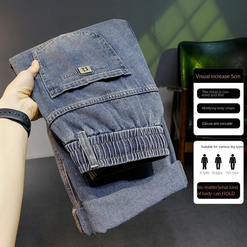 Men's Loose Straight Leg Jeans Style Casual Comfortable | SAMAG