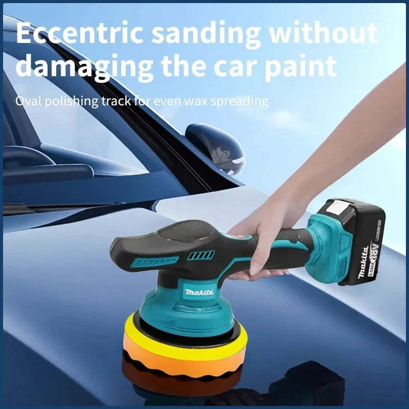 Makita 8 Gears Digital Display Cordless Car Polisher Electric Auto Waxing Polishing Machine For 18V Battery - View 5 | SAMAG