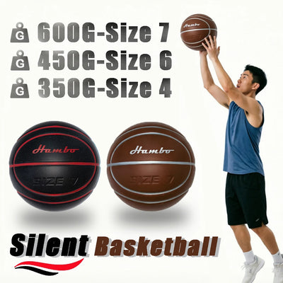 Silent Basketball 600G - Size 7 Men, 450G - 6 | SAMAG