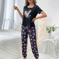 Women's new style pajamas short sleeve shirt trousers | SAMAG