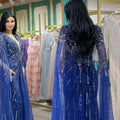 Serene Hill Turquoise Mermaid Evening Dresses Gowns | SAMAG