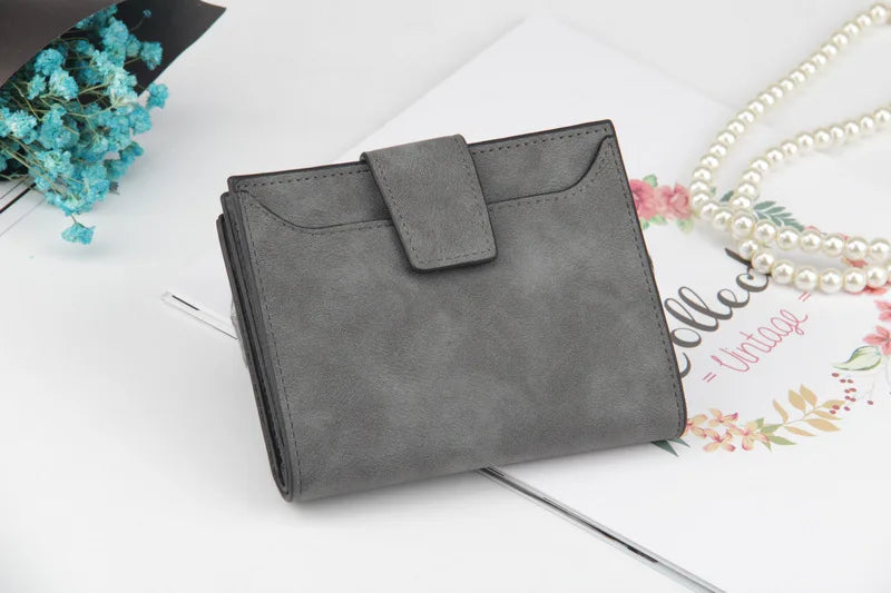 Luxur Leather Women's Wallet Large-capacity Multi-card Slots Slim Coin Pocket Purse Cards Holders Wallet for Woman