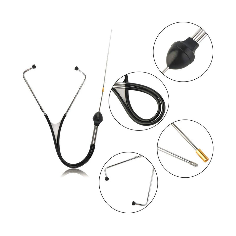 Automotive Stethoscope Mechanical Car Cylinder Tools Tool Amplification Inspection Examination Workshop Equipment Mechanic Auto