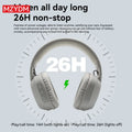 MZYDM Over Ear Headset Bluetooth5.4 Wireless Stereo Gaming B500 Earphones Built-in Mic RGB Light Low Latency Headphones For PC
