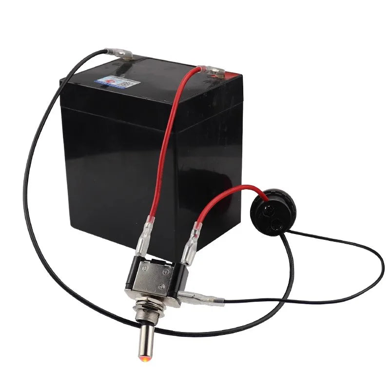 Auto Car Boat Truck Illuminated Led Toggle Switch ON OFF With Safety Aircraft Flip Up Cover Guard 12V20A Transparent