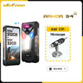 Ulefone Armor 34+ 5G Rugged Phone Smartphone Android 15 25500mAh 66W Up to 32GB+512GB 6.95" 120Hz Display Versatile LED Light